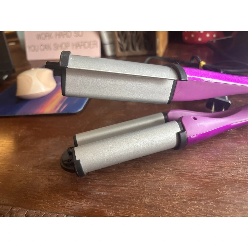 Bed Head Ceramic Swerve And Curve Beach Waves Hot Iron